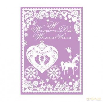 Karnet B6 ślubny Dream Cards