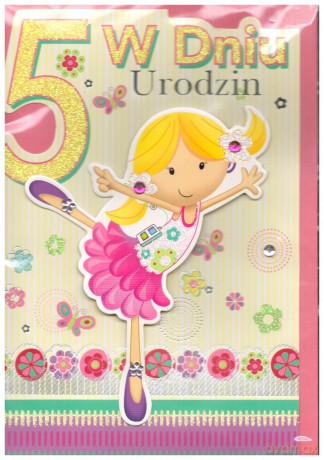 Karnet B6 Urodzinowy