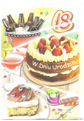 Karnet B6 Urodzinowy