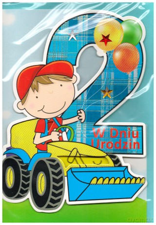 Karnet B6 Urodzinowy