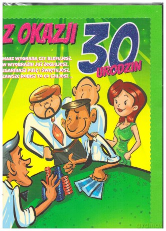 Karnet B6 Urodzinowy