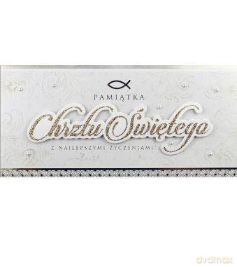 Karnet chrzest etui