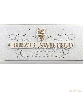 Karnet chrzest etui