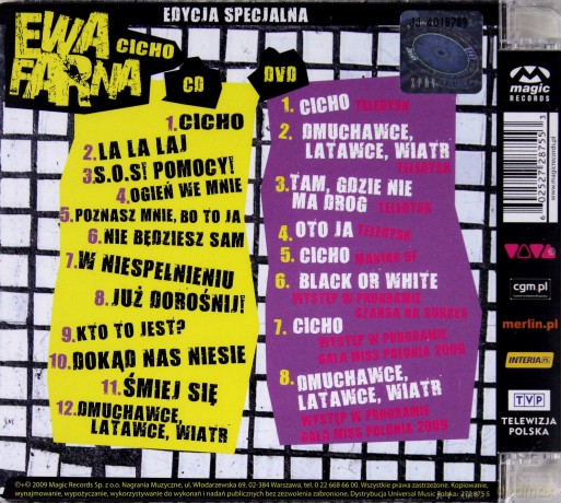 Ewa Farna: Cicho Edycja Specjalna [CD]+[DVD]