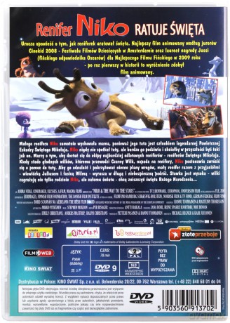 Renifer Niko ratuje Święta [DVD]