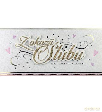 Karnet ślubny etui