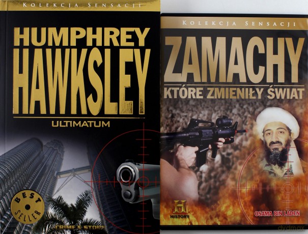 Kolekcja Sensacji 09: Ultimatum - Humphrey Hawksley + Zamachy, które zmieniły Świat - Osama Bin Laden [książka]+[DVD]