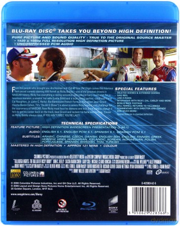 Ricky Bobby - Demon prędkości [Blu-Ray]