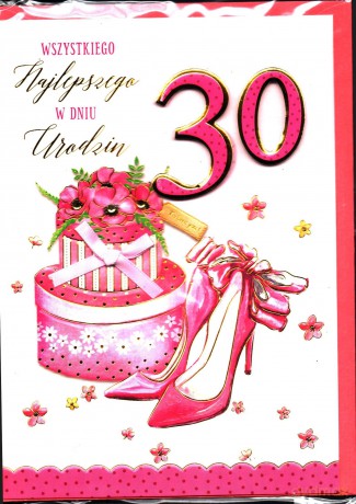 Karnet urodzinowy