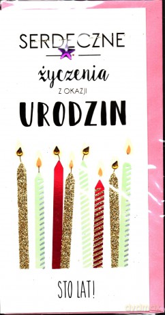 Karnet urodzinowy