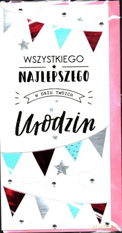 Karnet urodzinowy