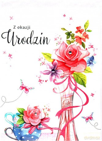 Karnet urodzinowy