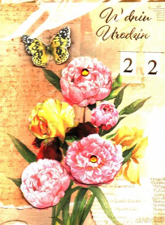 Karnet urodzinowy
