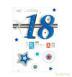 Karnet urodzinowy B6