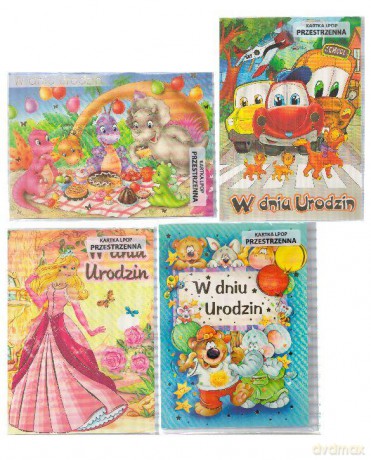 Karnet urodzinowy duży