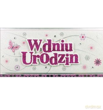 Karnet urodzinowy etui