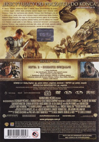 Starcie Tytanów (Zmierzch Tytanów) [2DVD]