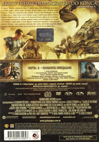 Starcie Tytanów (Zmierzch Tytanów) [2DVD]