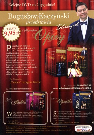 Bogusław Kaczyński Przedstawia: Opery 06: I due Foscari (Dwaj Foskariusze) [DVD]