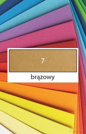 Karton kolorowy 50x70 cm brązowy