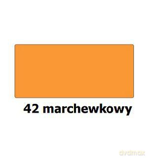 Karton kolorowy 50x70 cm marchewkowy