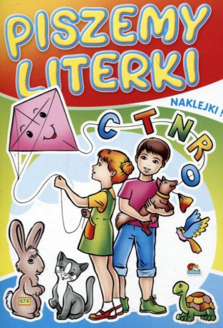 Kolorowanka Piszemy literki [KSIĄŻKA]
