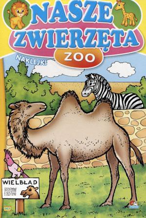 Kolorowanka. Nasze zwierzęta zoo [KSIĄŻKA]