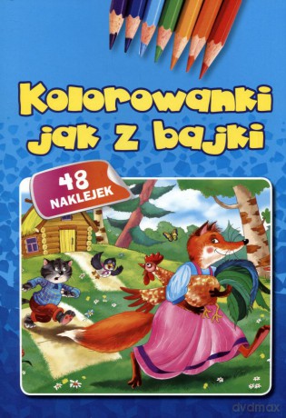 Kolorowanki jak z bajki [KSIĄŻKA]