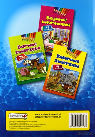 Kolorowanki jak z bajki [KSIĄŻKA]