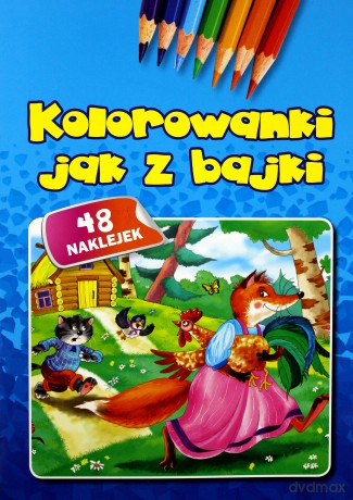 Kolorowanki jak z bajki [KSIĄŻKA]