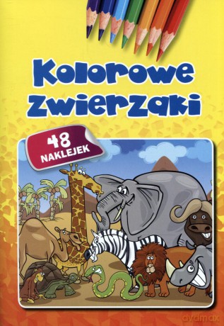 Kolorowe zwierzaki [KSIĄŻKA]