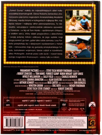 Forrest Gump (Złota Kolekcja Hollywood 01) (booklet) [DVD]