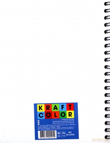 Kołonotatnik B6 96 stron kratka