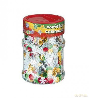 Konfetti cekiny świąteczne
