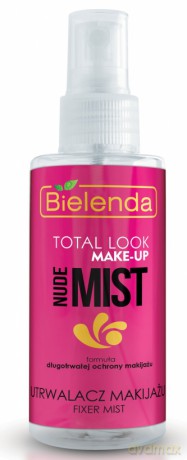 Bielenda Total Look Make-Up Nude Mist Mgiełka utrwalająca makijaż 75ml