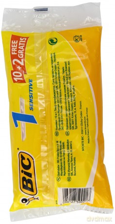 Maszynka do golenia BIC 1 Sensitive 10+2 sztuki