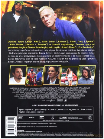 Logan Lucky (booklet) [DVD]