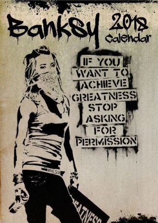 Banksy: 2018 Calendar Unofficial [KALENDARZ]