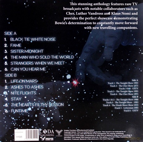 David Bowie And His Guests: Across The Ether -The Legendary US Brodcasts (Clear) [Winyl]