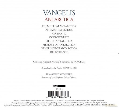 Vangelis: Antarctica [CD]