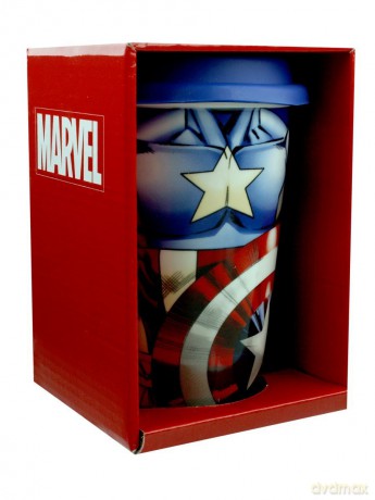 Marvel Comics: Captain America Torso Kubek