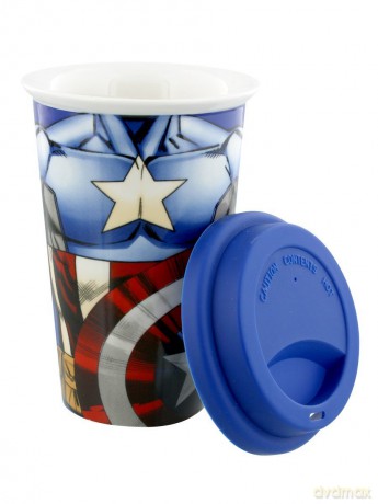 Marvel Comics: Captain America Torso Kubek