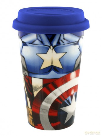Marvel Comics: Captain America Torso Kubek