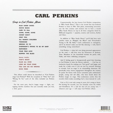 Carl Perkins: Dance Album Of [Winyl]