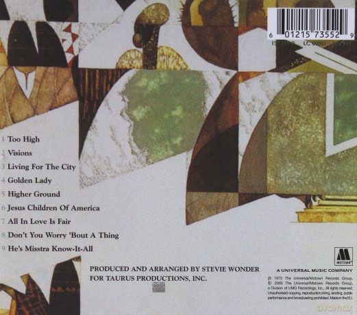 Stevie Wonder: Innervisions [CD]