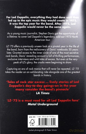 Led Zeppelin: LZ-75 Across America With Led Zeppelin [KSIĄŻKA]