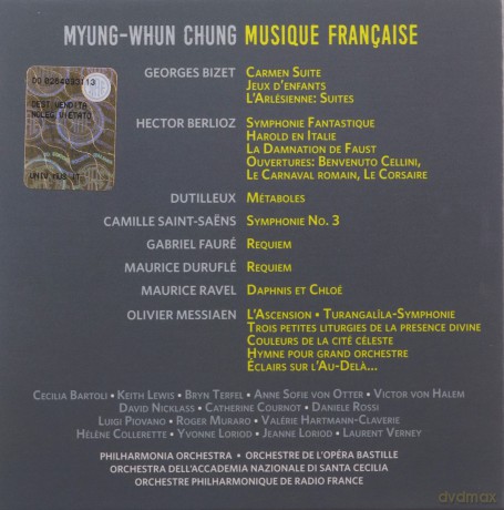 Myung Whun Chung: Musique Francaise [11CD]