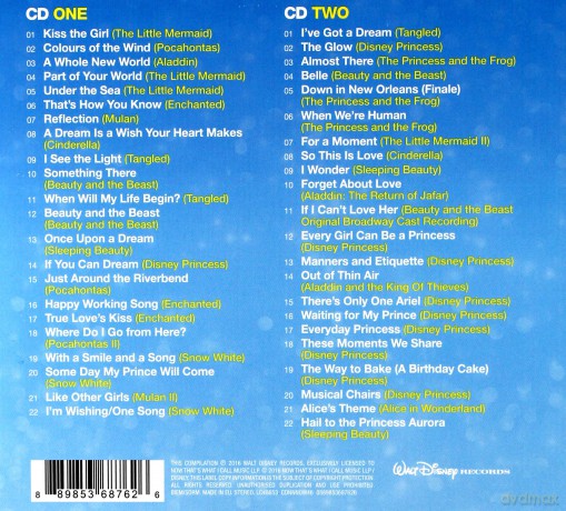 Now Thats What I Call Disney Princess [2CD]