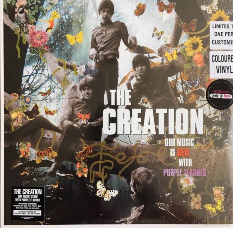 Creation: Our Music Is Red - With Purple Flashes [Winyl]