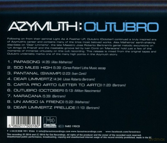 Azymuth: Outubro [CD]